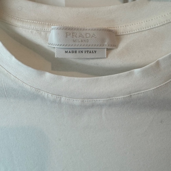 Prada  Stretch cotton T-shirt - Picture 6 of 7